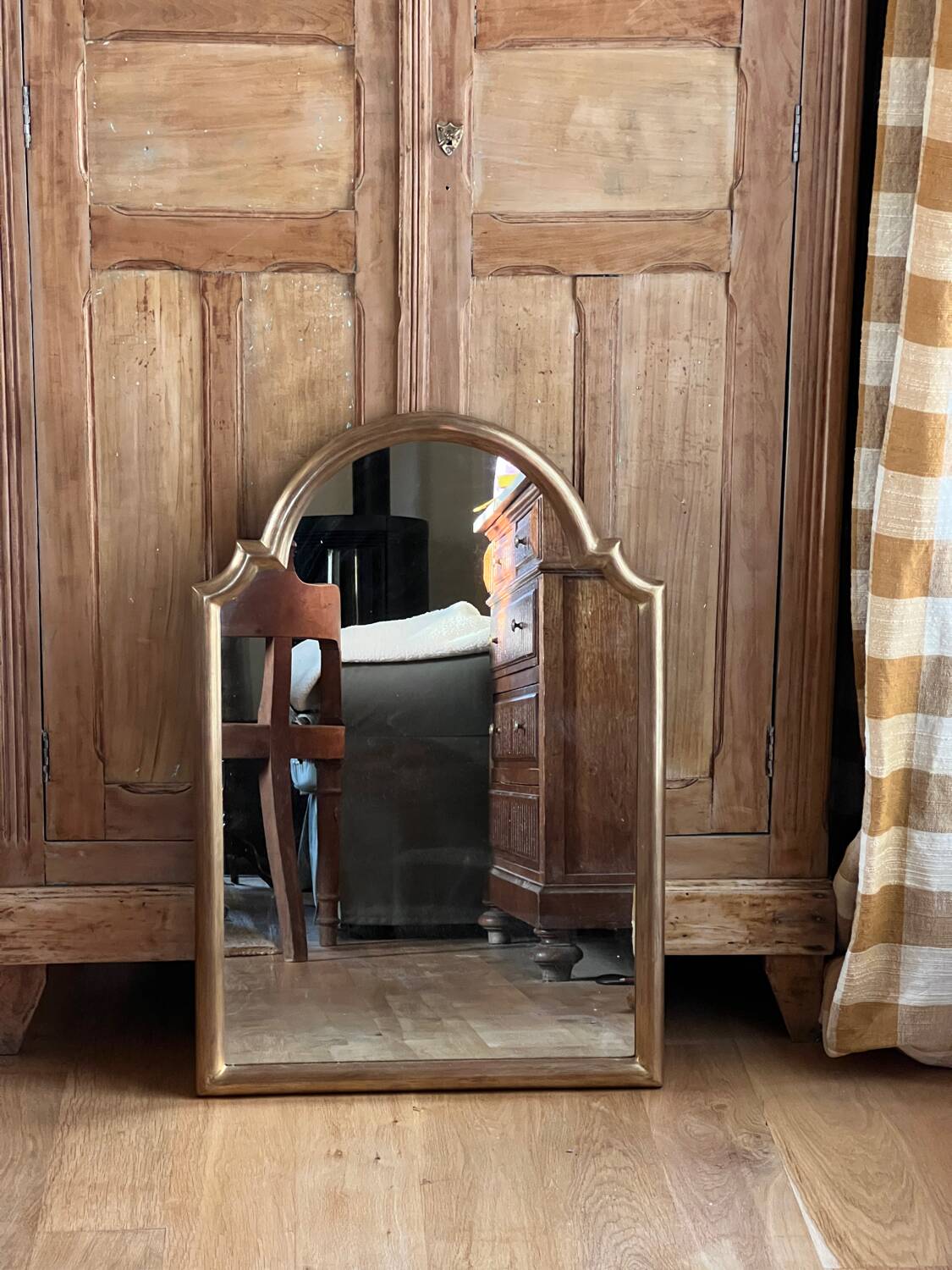 Miroir doré