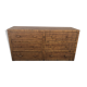 Commode rotin vintage