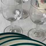 6 earthenware soup plates