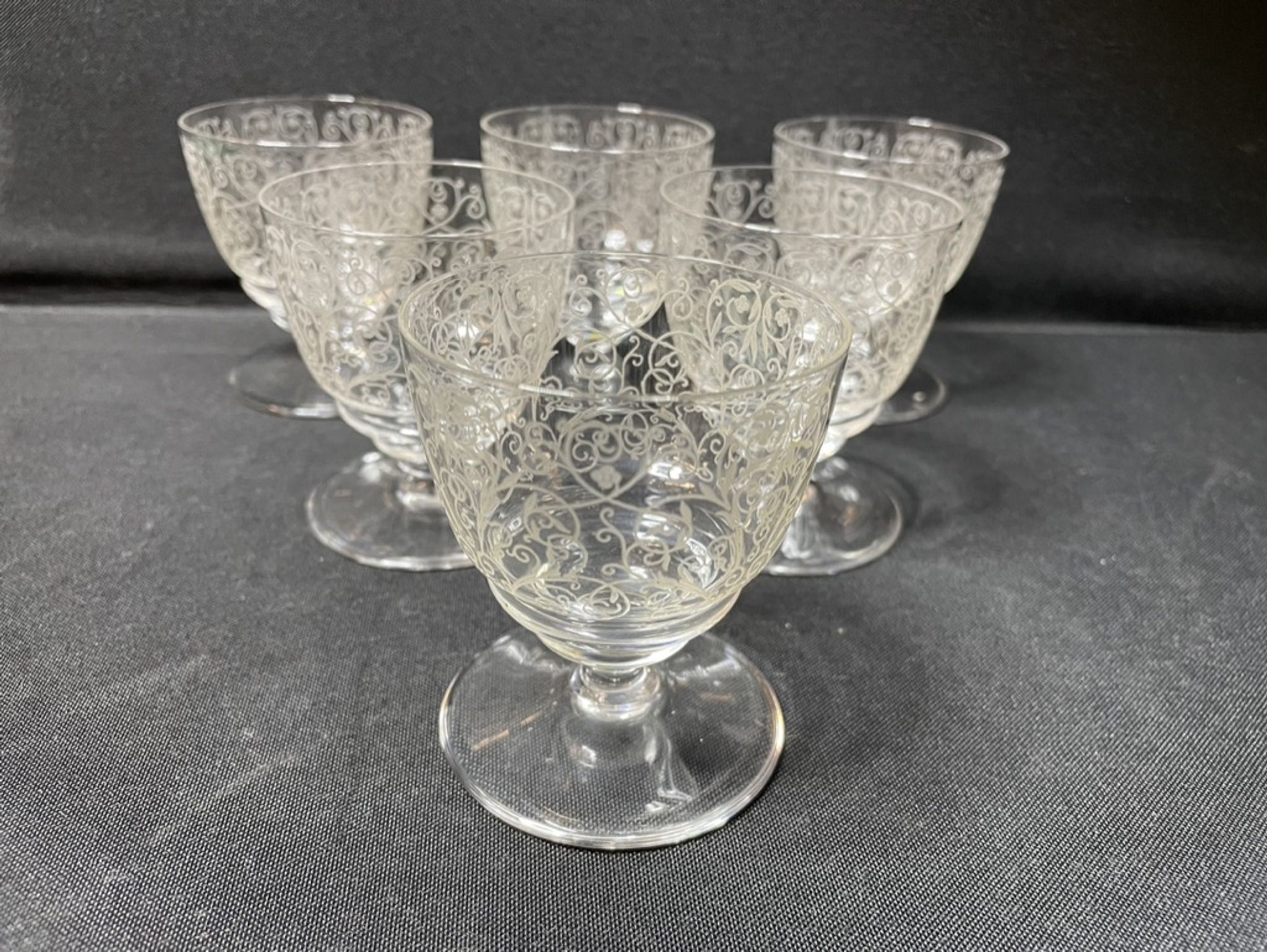 Porto glass Baccarat Lulli art deco service
