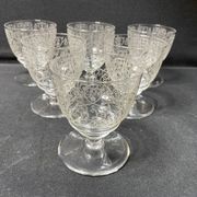 Porto glass Baccarat Lulli art deco service