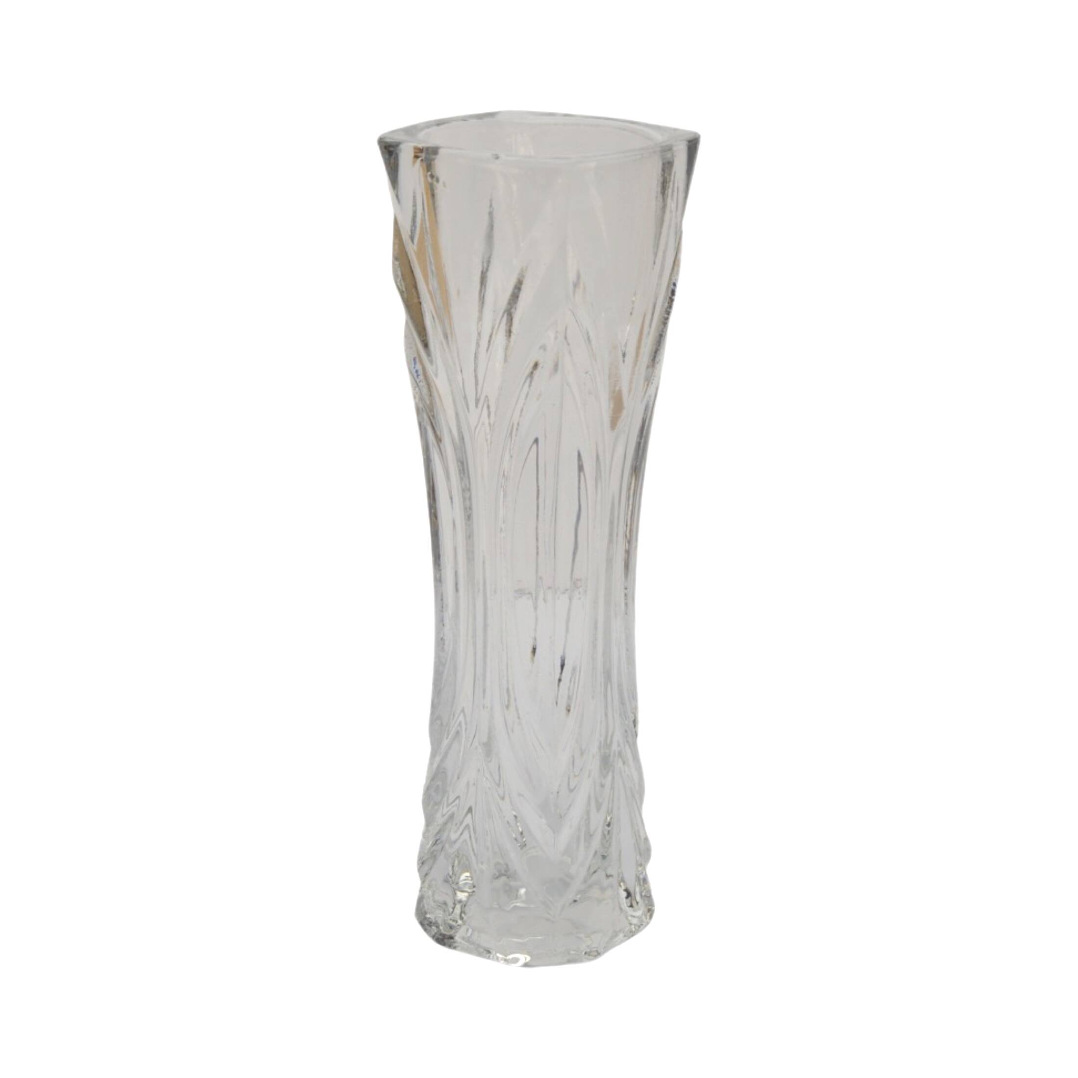 Crystal vase, Cristal D'Arques, France, 1970s.