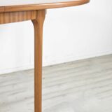 Midcentury Mcintosh oblong teak extending table. vintage modern, Danish