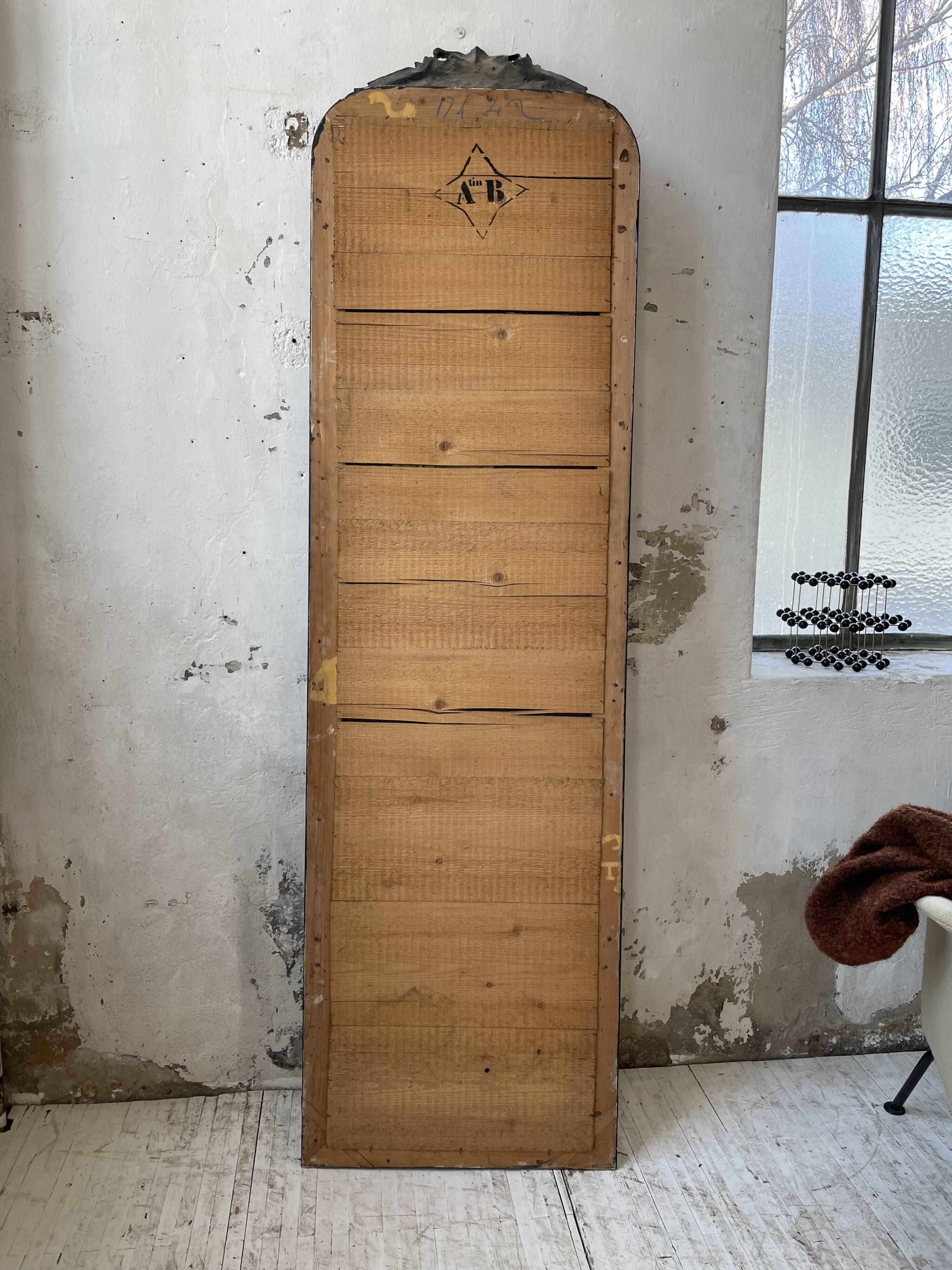 Louis Philippe XXL white mirror 2m