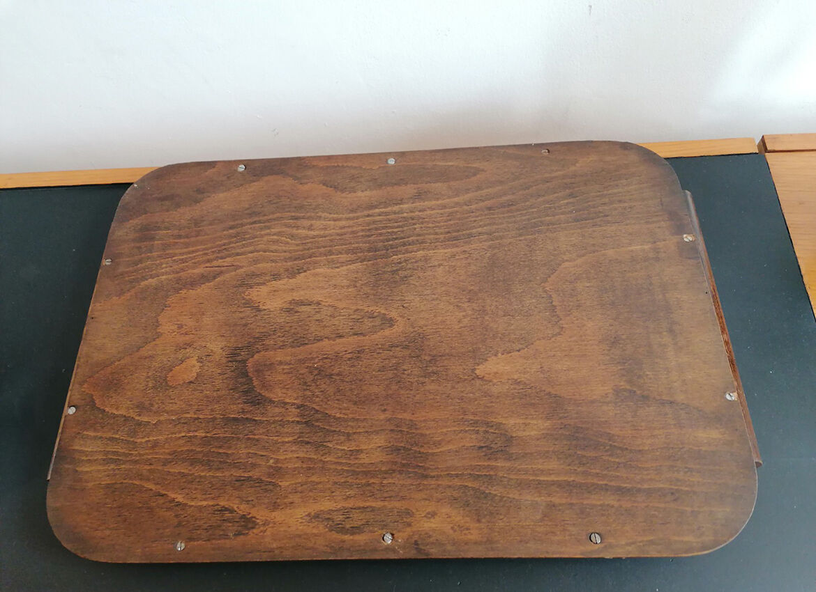 Wood and metal top, 1950