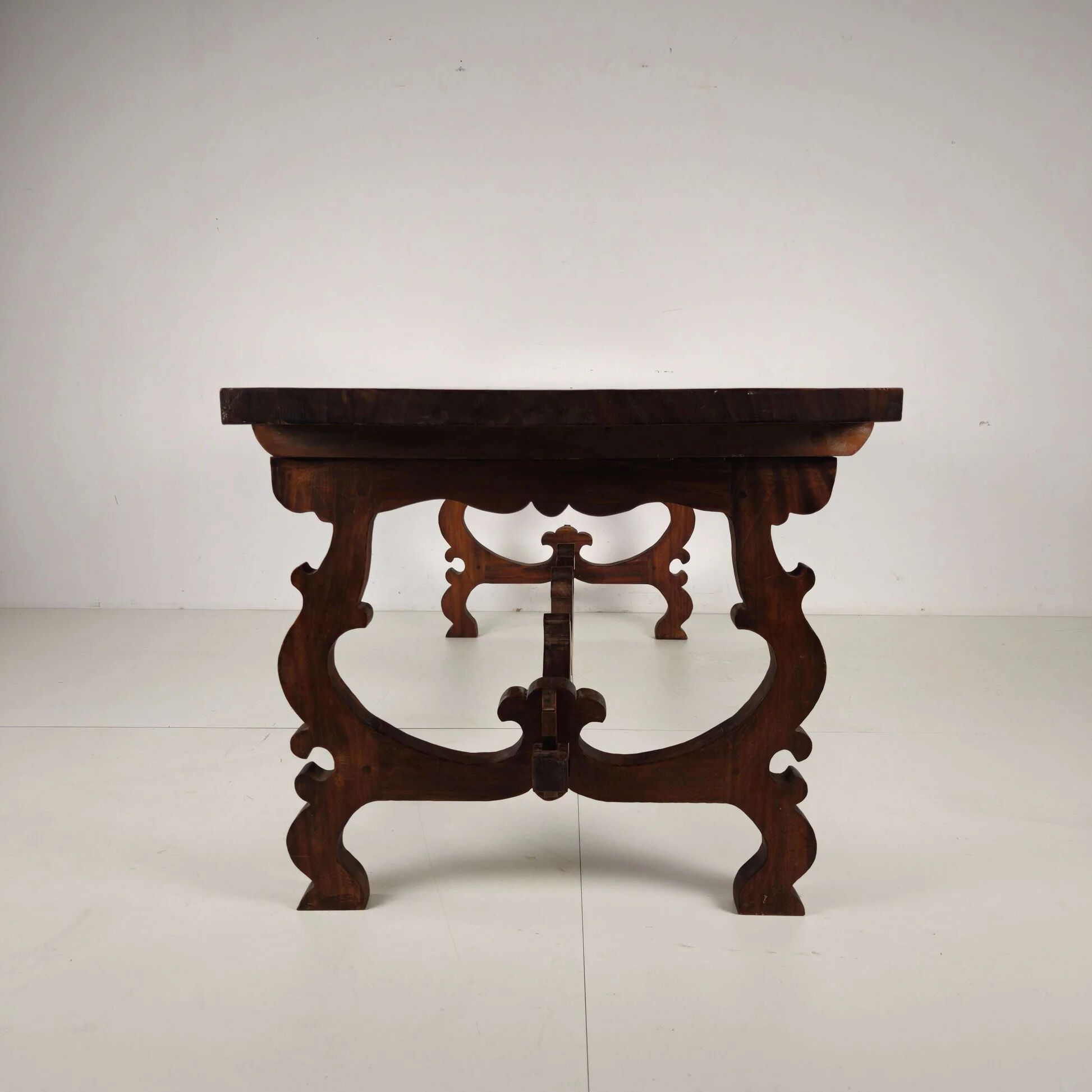 Spanish solid wood dining table – 20th century