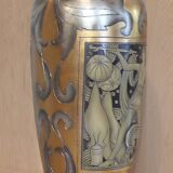 Ovoid vase in art nouveau style