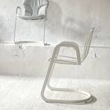 Cidue dining armchair by Willy Rizzo Italy 1970s