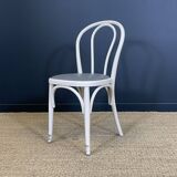 Ensemble de 4 chaises bistrot bois courbé type Thonet