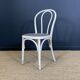 Ensemble de 4 chaises bistrot bois courbé type Thonet