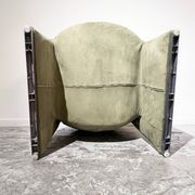 Alky fireside chair by Giancarlo Piretti for Castelli Italy 1970s
