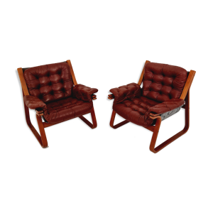 Fauteuils suédois scandinave en
