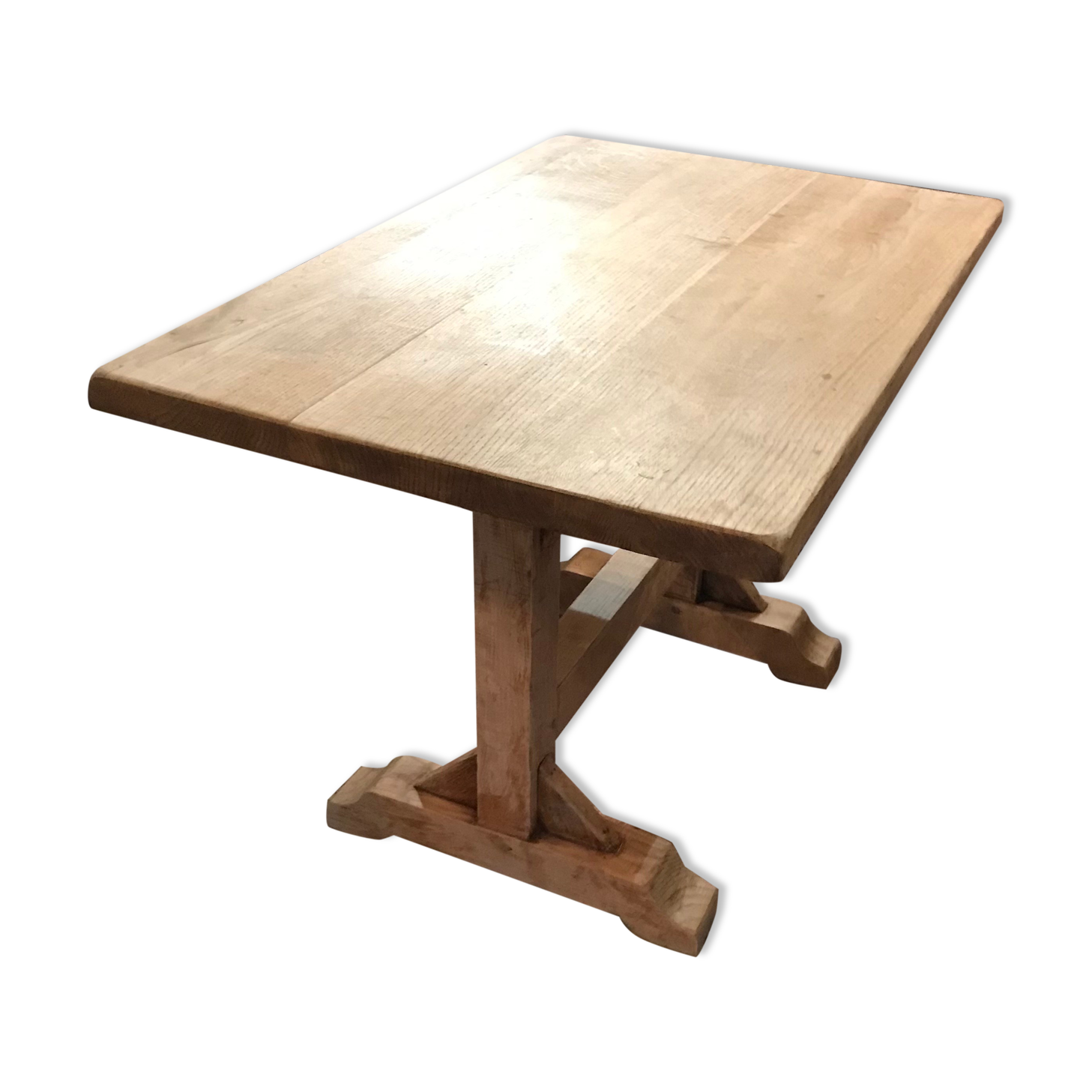 Decapped oak kitchen table