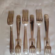 Silver-plated cutlery set - monaco grand prix model with case