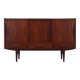 Buffet haut en teck, design danois, années 1970, fabriqué par ES Møbler