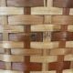 Vintage wicker basket or paper bin