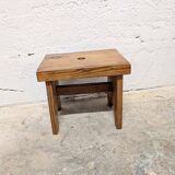 Small wooden stool / footrest