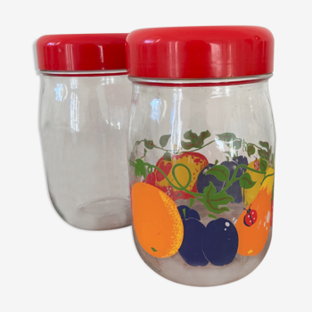 Two jars Le Parfait 1L