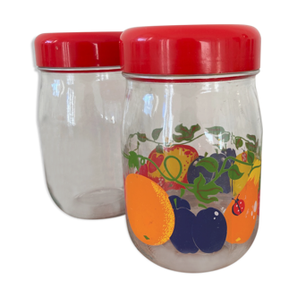 Two jars Le Parfait 1L