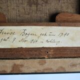 19th Century Portrait of a Lady Oil on Canvas