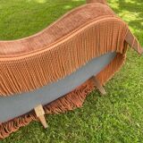 Velvet sofa