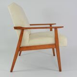 Fauteuil snieznik blanc cassé