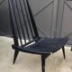 Paire Chaises Basses Chauffeuses Fauteuils Bois Design Scandinave