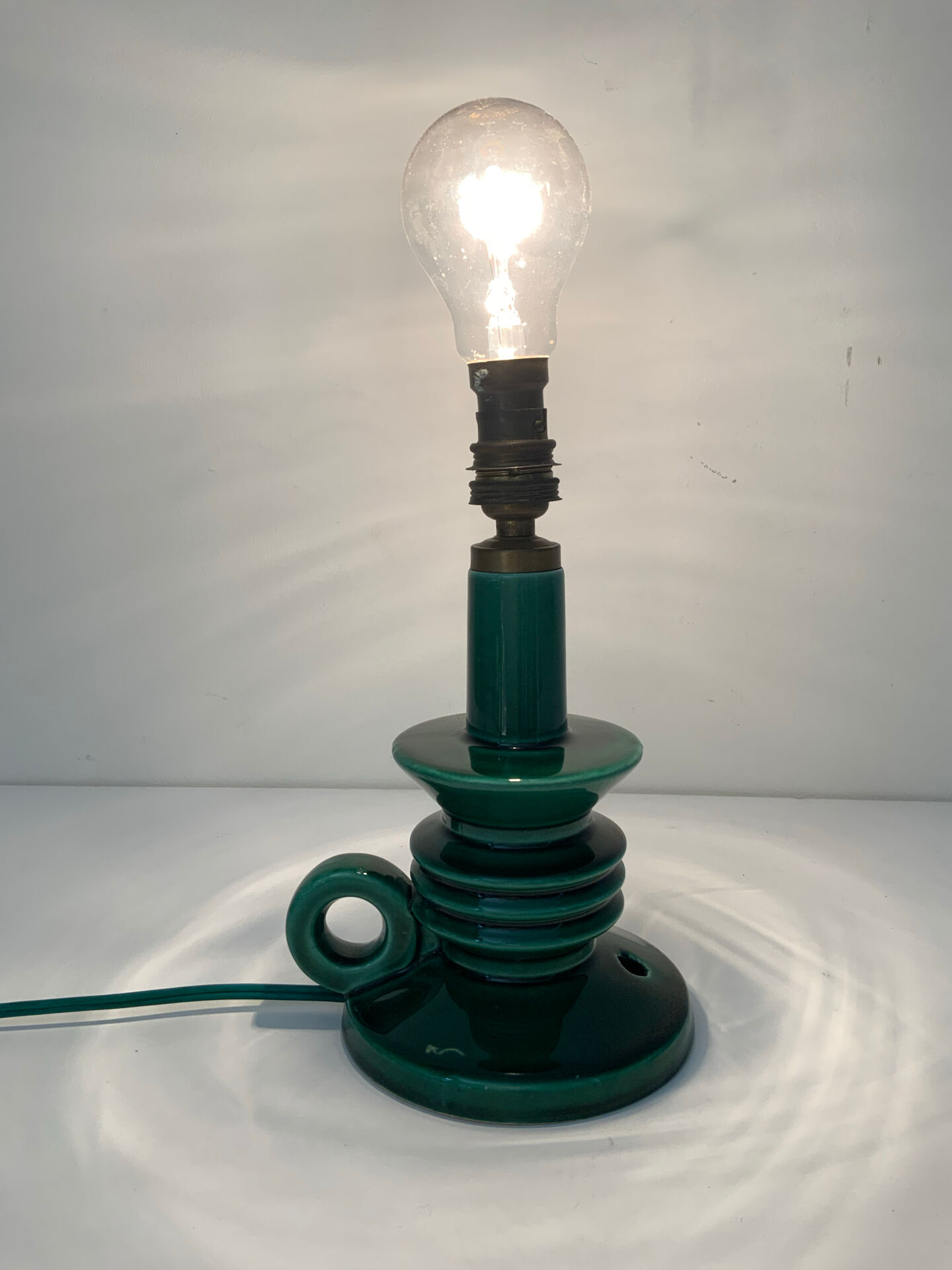 Ceramic lamp base
