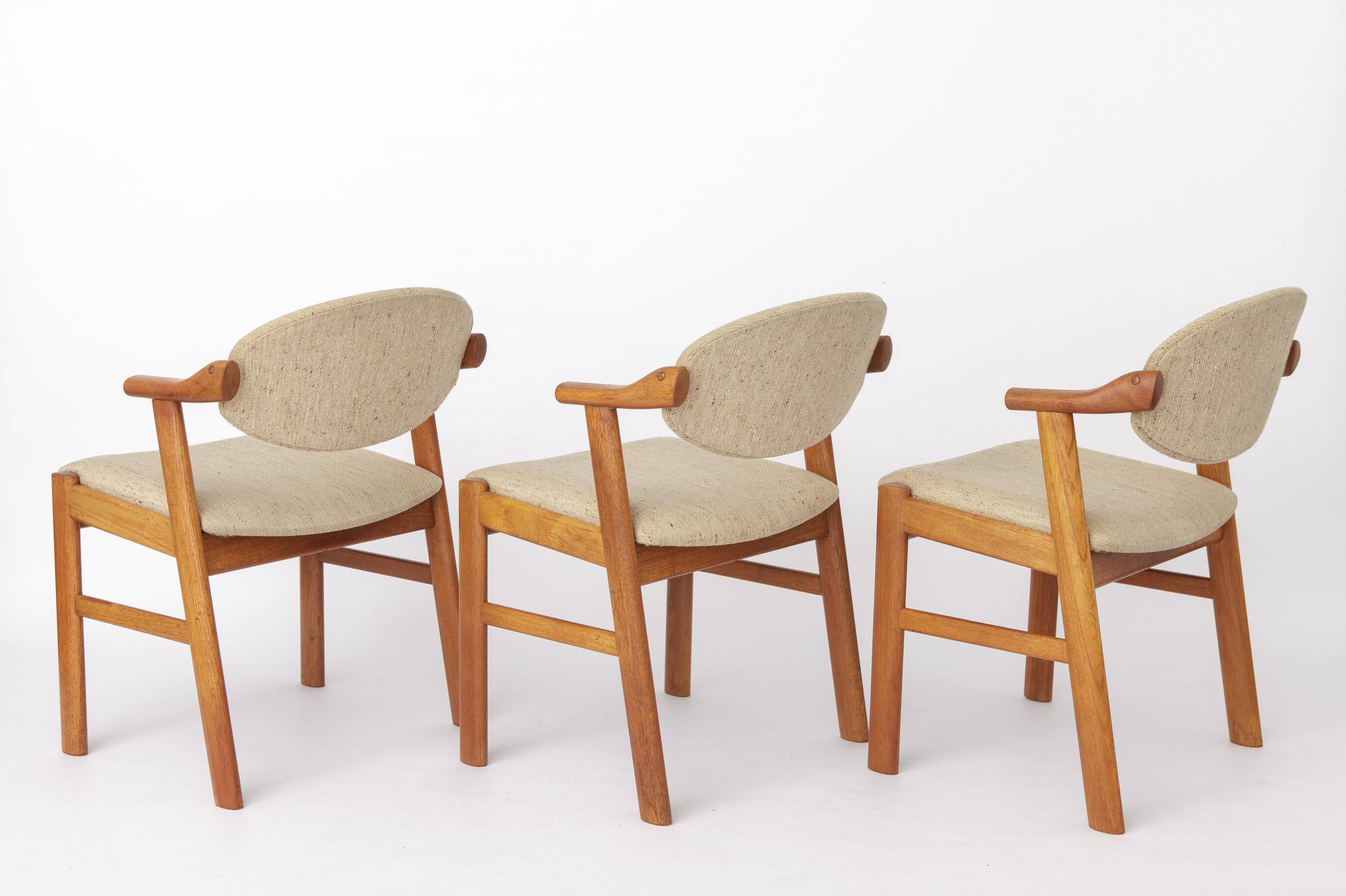 Set of 4 Danish Teak Dining Chairs by Schou Andersen Møbelfabrik, 1970s
