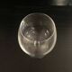 Crystal cognac glasses