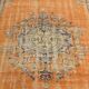 Pumpkin Orange Handmade Vintage Area Rug, 202x282 Cm