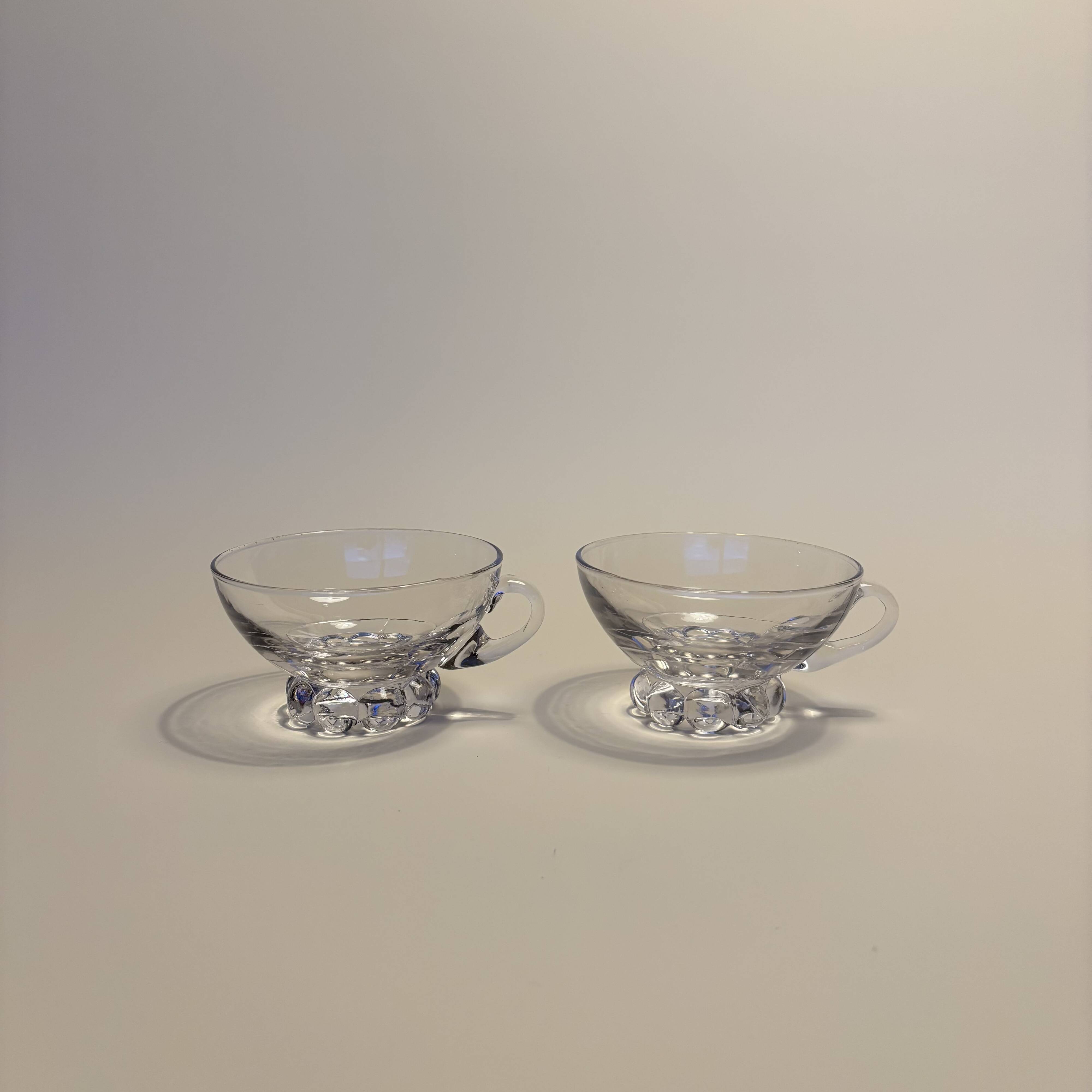Ensemble de 2 tasses vintage