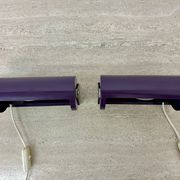 Vintage IKEA LOD V413 purple metal wall lamp bedside lamp wall lamp 1980s S