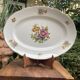 Plats de service ovales Digoin Sarreguemines charme d’antan