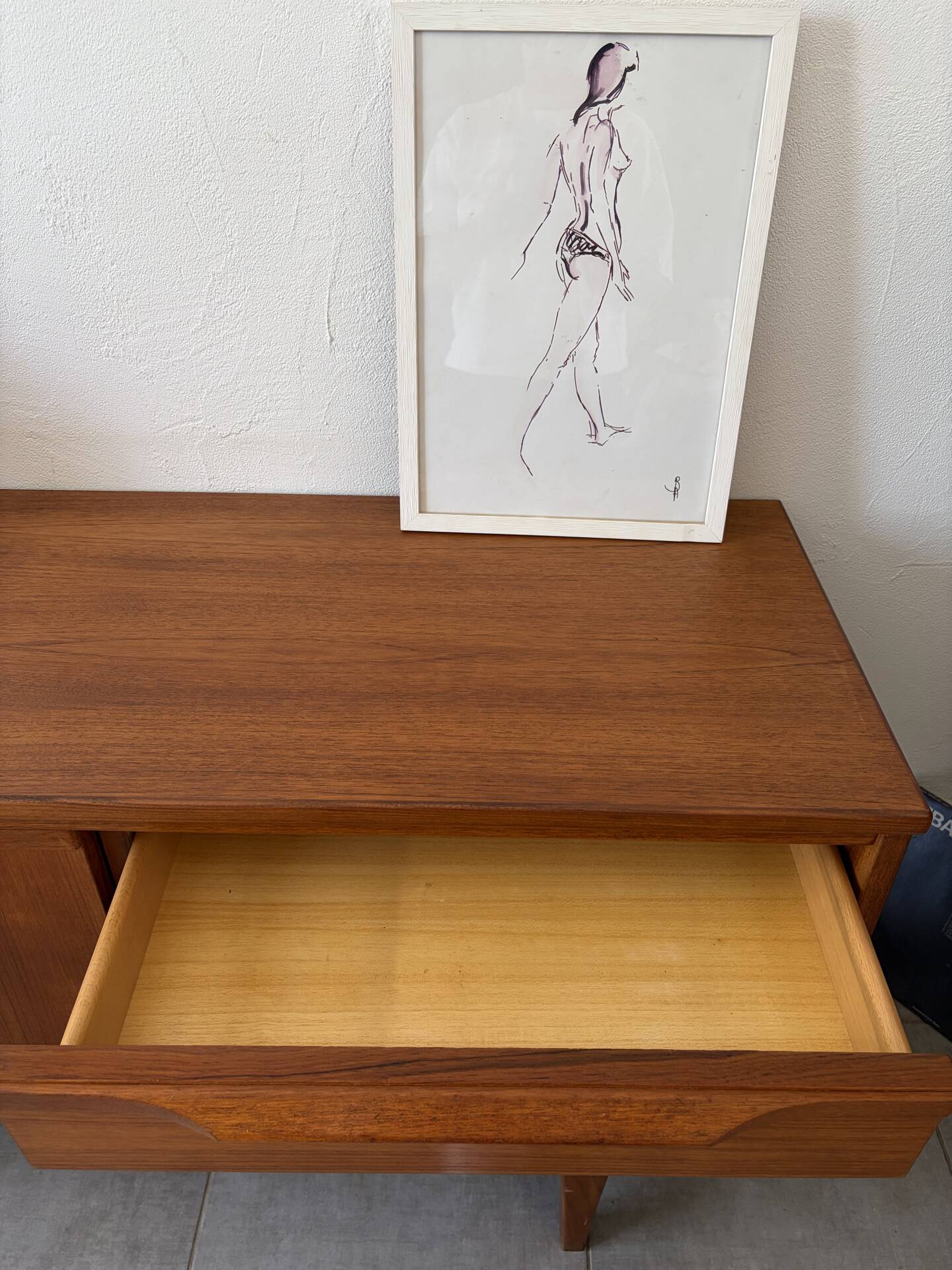 Vintage Scandinavian teak sideboard