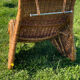 Rattan chaise longue
