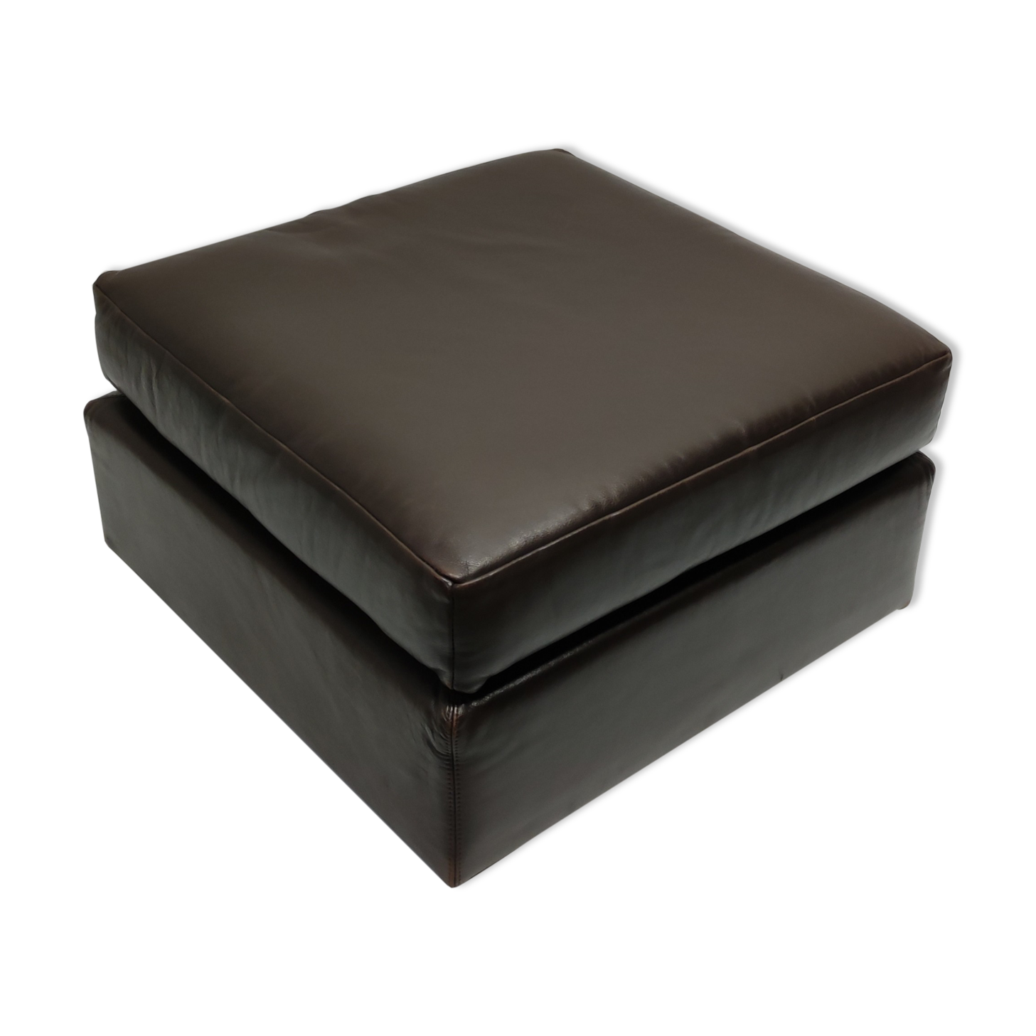 Steiner leather pouf foot rests in year 80
