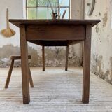 Table de ferme en cerisier