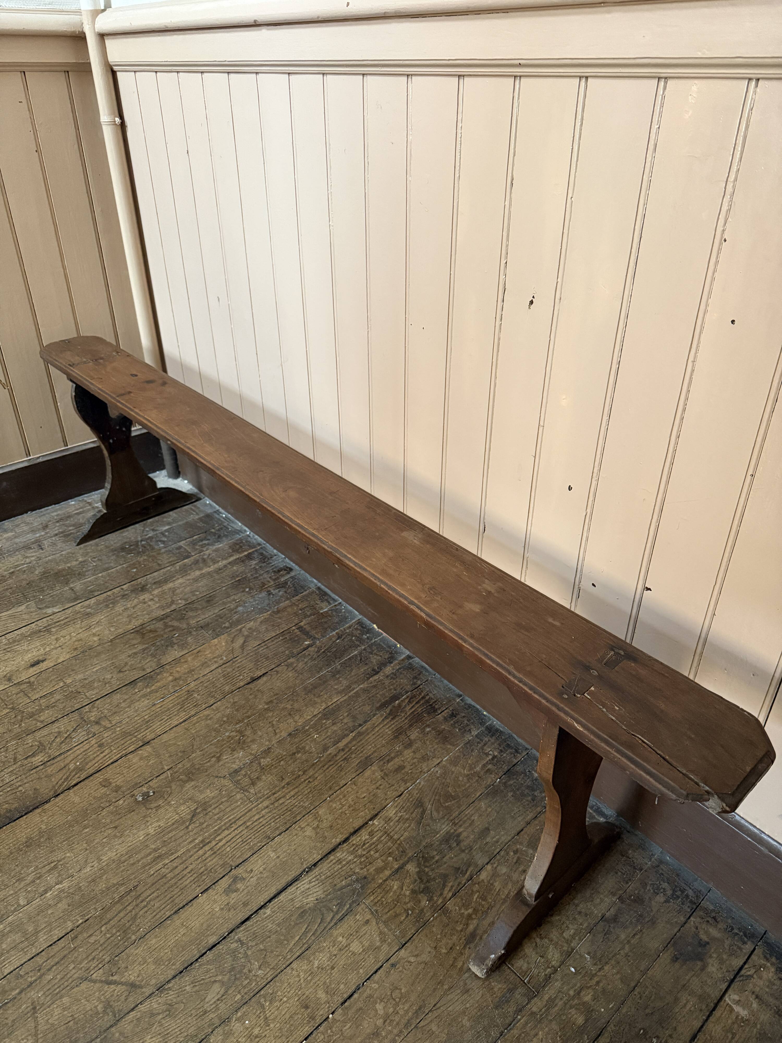 Old wooden bench