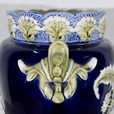 Earthenware vase, faience factory of fives lille - early twentieth century