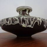 Lava ceramic vase from Silberdistel, Germany, 1970s