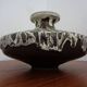 Lava Ceramic Vase from Silberdistel, Germany, 1970s