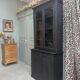 Two-body antique black sideboard (renovated)