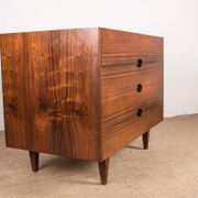 Rosewood chest of drawers designed by Paul Geoffroy published by Roche Bobois.