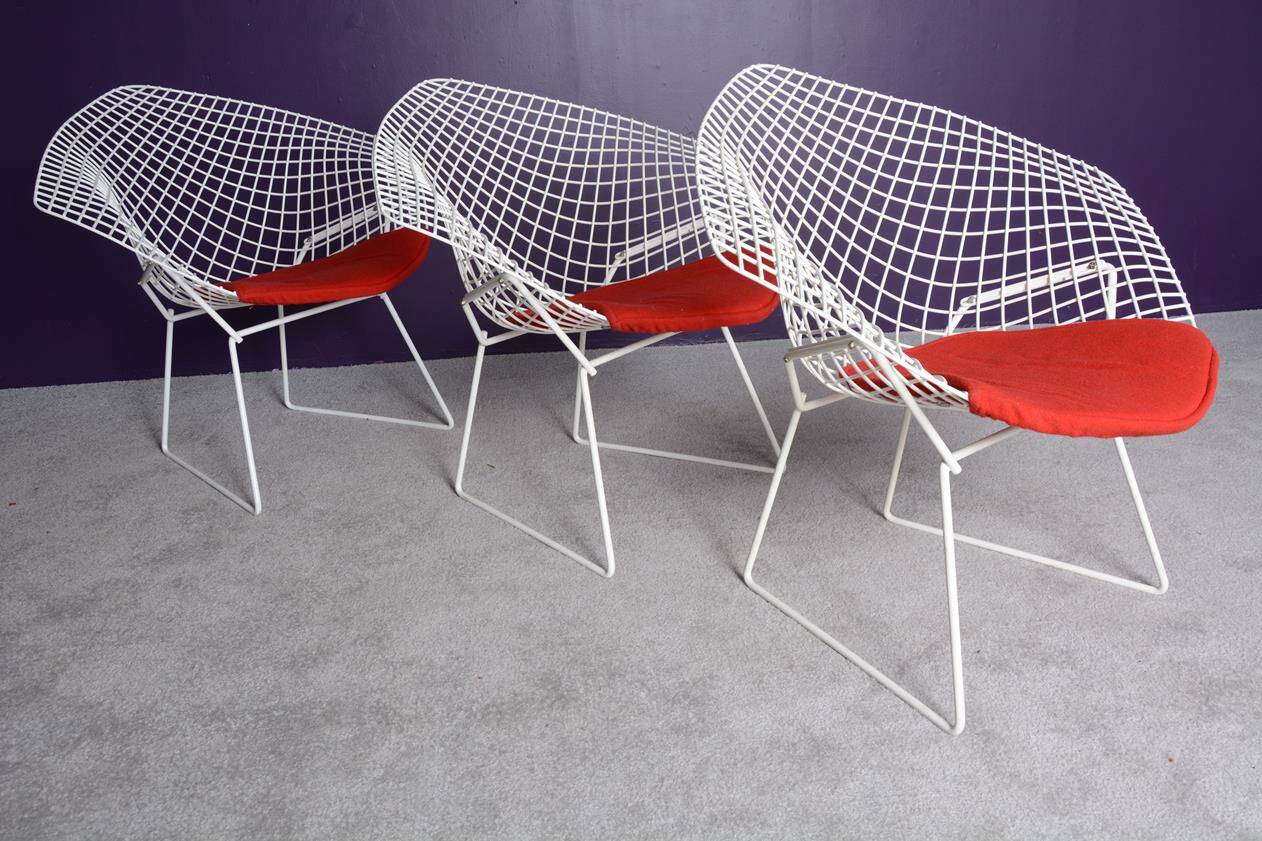 Diamond armchair by Harry Bertoia for Knoll international 1970's