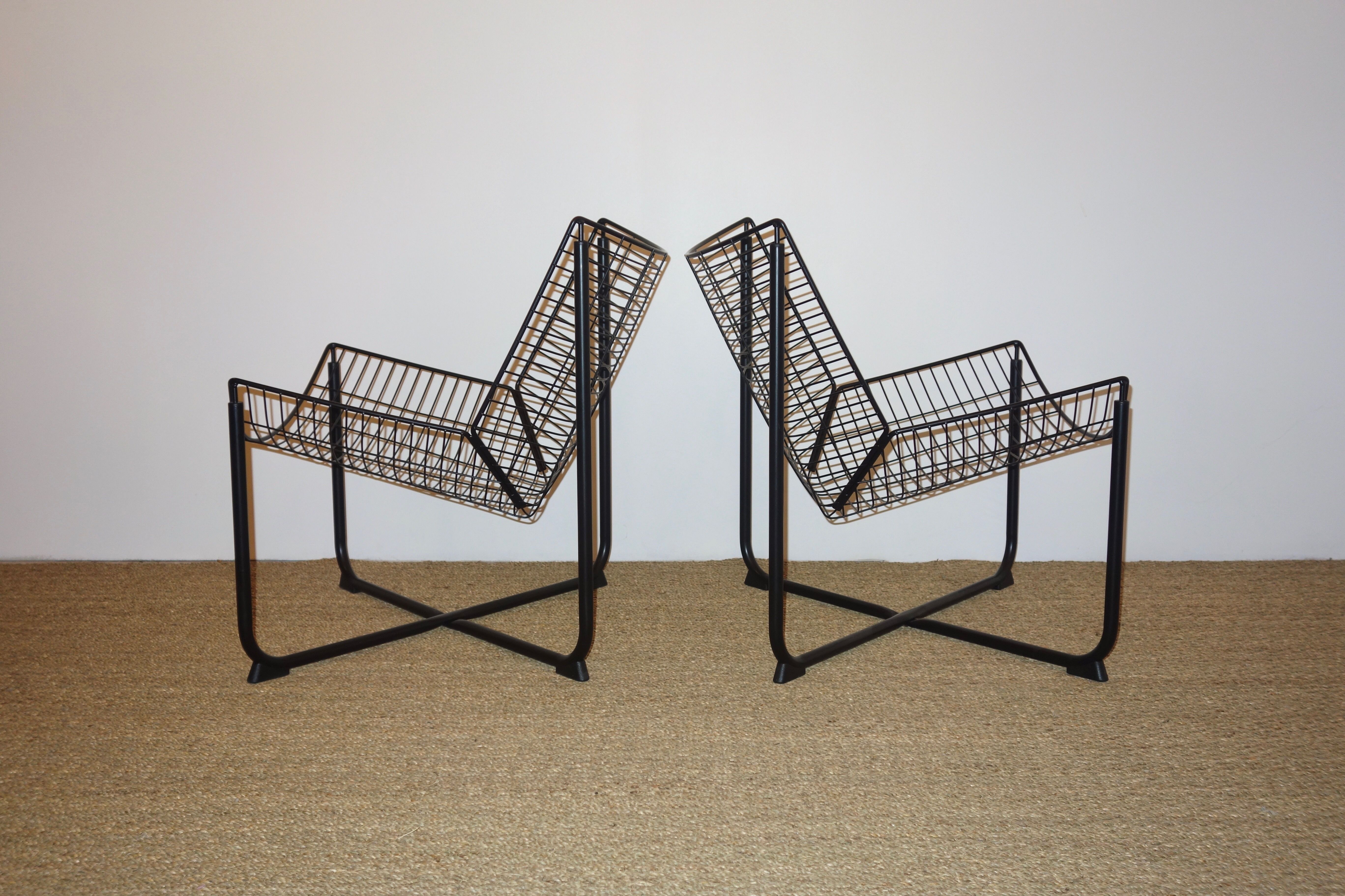 Pair of Jarpen armchairs by Niels Gammelgaard for Ikea 1980s
