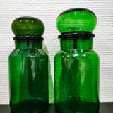 Pots en verre apothicaires
