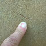 Pair of armchair flesh circle for Lusch Erzeugnis, 1960