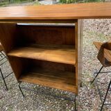 Bar with 4 Arthur Umanoff chairs