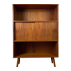 Double bibliothèque buffet scandinave vintage en teck, années 60